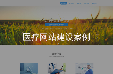 醫(yī)療網(wǎng)站建設(shè)案例（石家莊網(wǎng)站制作案例）