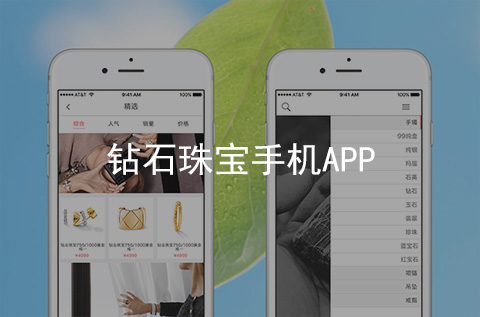 鉆石珠寶手機APP開發(fā)案例