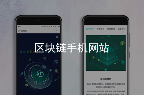 區(qū)塊鏈?zhǔn)謾C網(wǎng)站制作案例